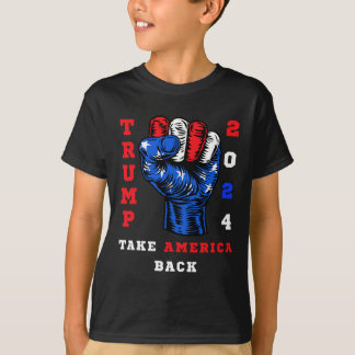 Camiseta Patriótico dos Republicanos Maga 2024