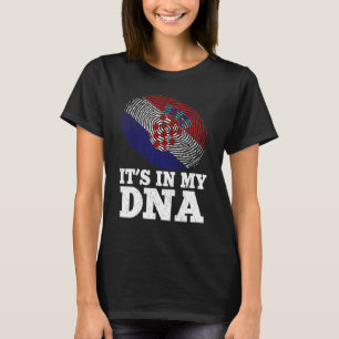 Camiseta Patriótico Está Na Minha Bandeira De Impressão Dig