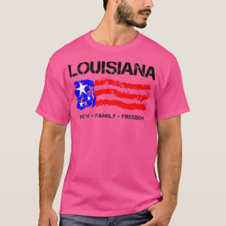 Camiseta Patriótico Louisiana 1