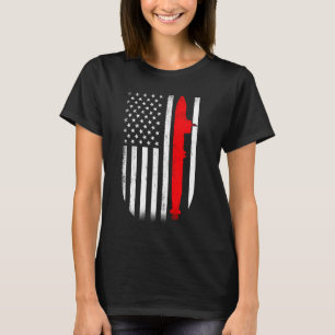 Camiseta Patriótico Militar do Serviço de Veteranos dos EUA