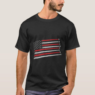 Camiseta Patriótico S For Men Bombardeiro 4 De Julho S Para