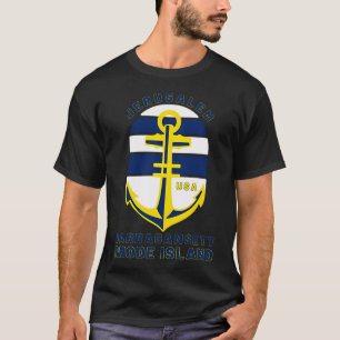 Camiseta Patriótico Vermelho Branco & Bruh América Peixe Pe