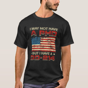 Camiseta Patriótico Veterano Posso Não Ter Um Doutorado Mas