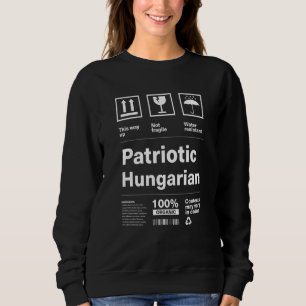 Camiseta Patriotismo Húngaro Patriótico Hungria País Pri