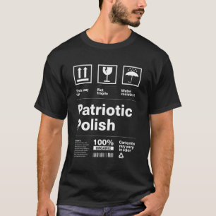 Camiseta Patriotismo polonês Patriótico Polônia do Orgulho 
