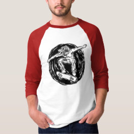 Camiseta Patrocinador lendário Fazendo skate de Médio-Ar