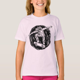 Camiseta Patrocinador lendário Fazendo skate de Médio-Ar