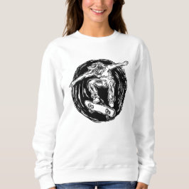 Camiseta Patrocinador lendário Fazendo skate de Médio-Ar