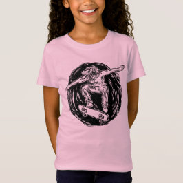 Camiseta Patrocinador lendário Fazendo skate de Médio-Ar