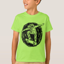 Camiseta Patrocinador lendário Fazendo skate de Médio-Ar