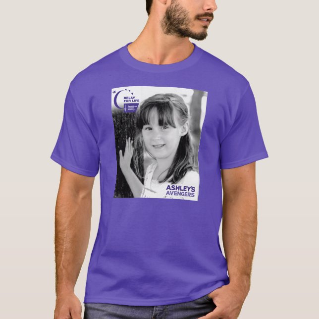 Camiseta Patrocinadores dos vingadores de Ashley (Frente)