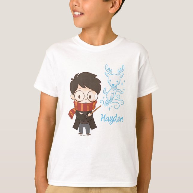 Camiseta Patronus Chibi HARRY POTTER™ (Frente)