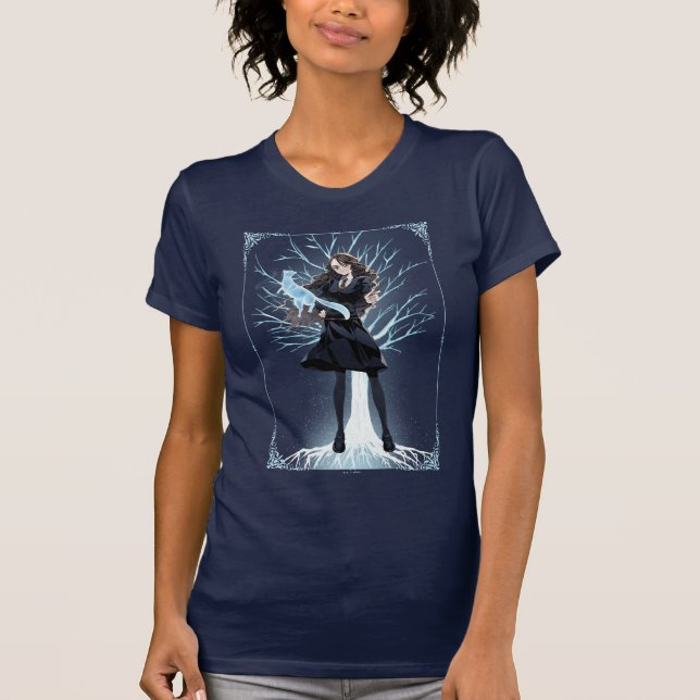 Camiseta Patronus do Anime Hermione Granger (Frente)