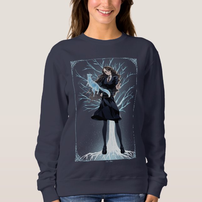 Camiseta Patronus do Anime Hermione Granger (Frente)