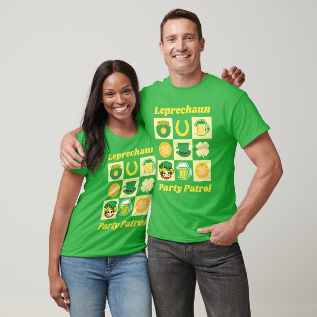 Camiseta Patrulha da Festa do Leprechaun (Unissex)
