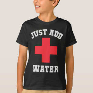 Camiseta Patrulha da Piscina Basta Adicionar Água Praia Scu