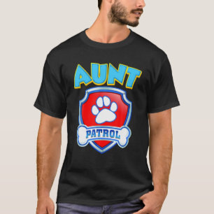 Camiseta Patrulha Da Tia Engraçada - Mãe De Cachorro, Pai P