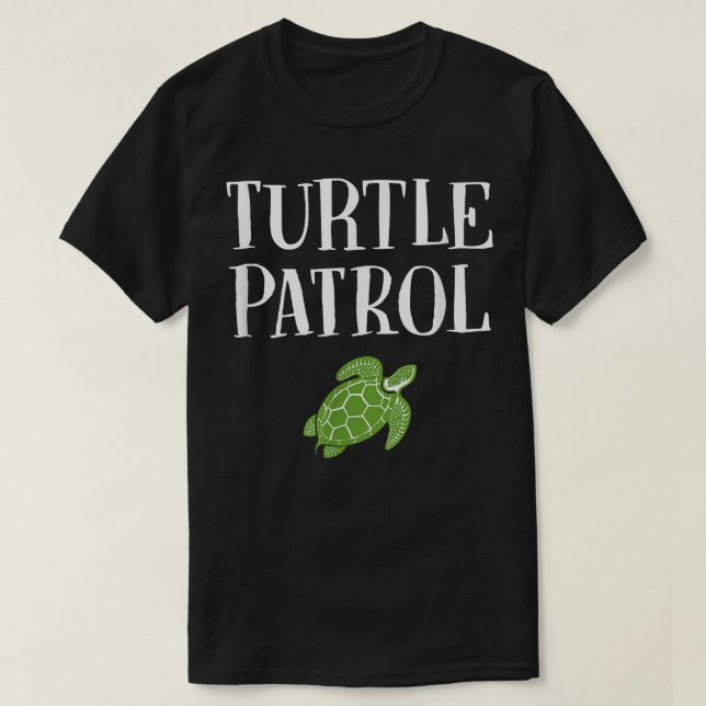 Camiseta Patrulha das Tartarugas Lindo Pet Tortoise (Frente do Design)