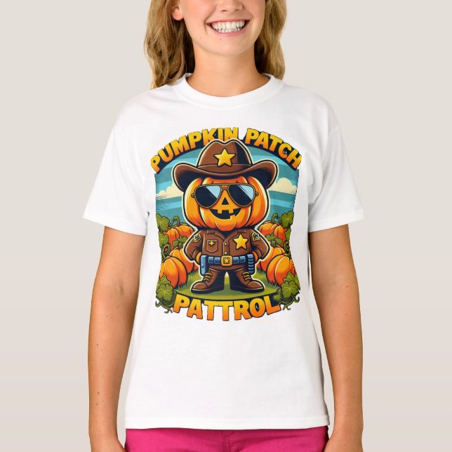 Camiseta Patrulha de Abóbora (Frente)
