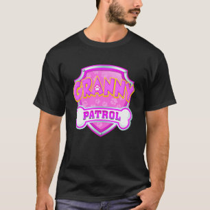 Camiseta Patrulha De Avó Engraçada - Mãe De Cachorro, Pa