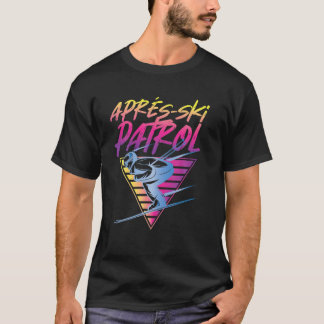 Camiseta Patrulha de Esqui Apres Apres 80S da Retro Vintage