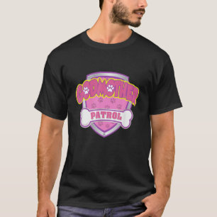 Camiseta Patrulha De Madrinha Engraçada - Mãe De Cachorro