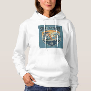 Camiseta Patrulha de Salvamento de Surf Est 1950