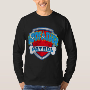 Camiseta Patrulha do padrinho Cachorro Mãe Pai Engraçado Pr
