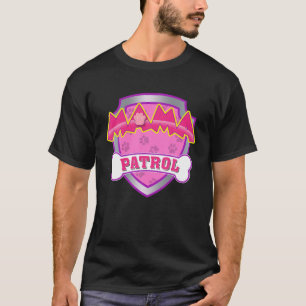 Camiseta Patrulha Engraçada Da Mamãe - Mãe De Cachorro,