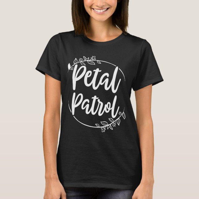 Camiseta Patrulha fetal, Ofertas de Festa de noivado Ideia (Frente)