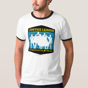 Camiseta Patrulha Intergaláctica da Liga da Justiça