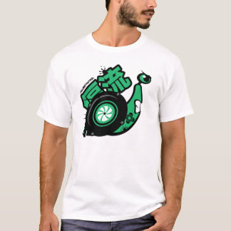 Camiseta Patrulha louca da tração - caracol de Turbo