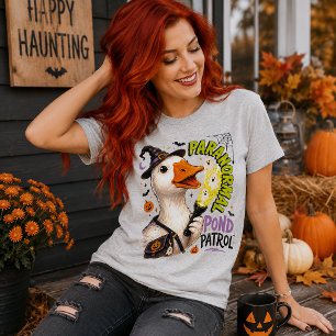 Camiseta Patrulha Paranormal do Lago da Gansa Boba