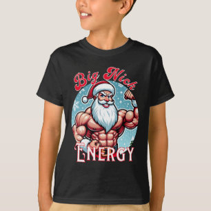 Camiseta Patrulha Sarada do Papai Noel Grande Energia Nick'
