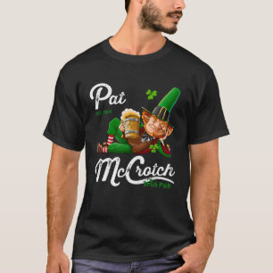 Camiseta Pats Mccrotch Pub Irlandês Leprechaun Dia de São P