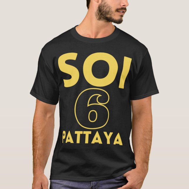Camiseta Pattaya Soi 6hailand (Frente)