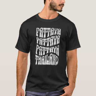 Camiseta Pattaya Thailand Retro Distingue