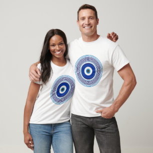 Camiseta Patterno Grego - Mau de Olho Nazar