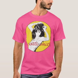 Camiseta Patti Smith Retro Punk Rock FanArt Tributo 1