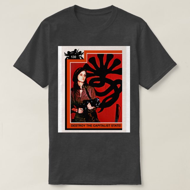 Camiseta Patty Hearst Não Fez Nada De Errado (Frente do Design)