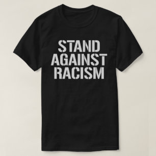 Camiseta Pau clássico de frente contra o racismo