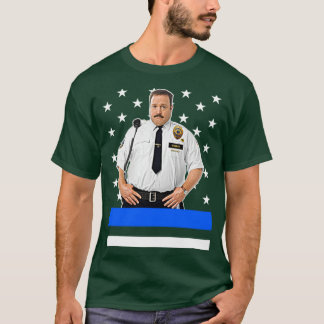 Camiseta Paul Blart Mall Cop Espesso Linha Azul