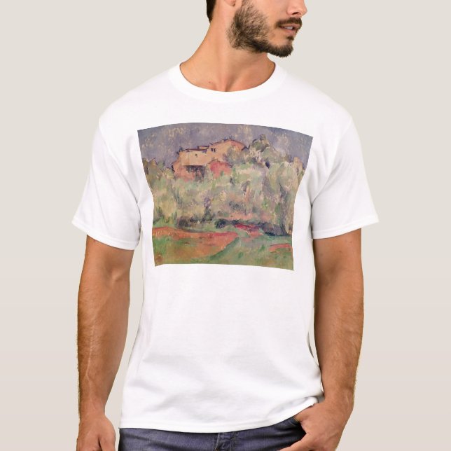 Camiseta Paul Cezanne | a casa em Bellevue, 1888-92 (Frente)