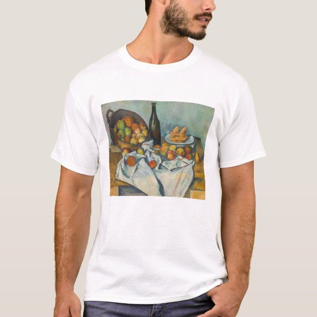 Camiseta Paul Cezanne - A Cesta das Maçãs (Frente)