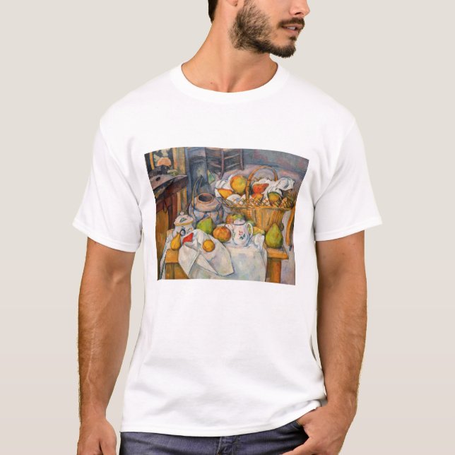 Camiseta Paul Cezanne - A Vida Estática com o Cesto (Frente)
