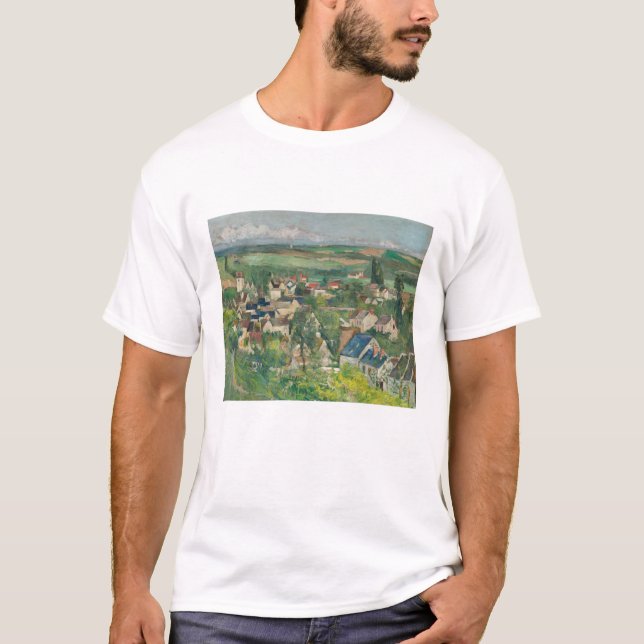 Camiseta Paul Cezanne - Auvers, Visão Panorâmica (Frente)