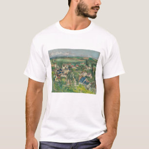 Camiseta Paul Cezanne - Auvers, Vista Panorâmica