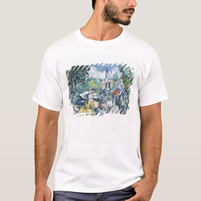 Camiseta Paul Cezanne| Dejeuner sur l'herbe, 1876-77 (Frente)
