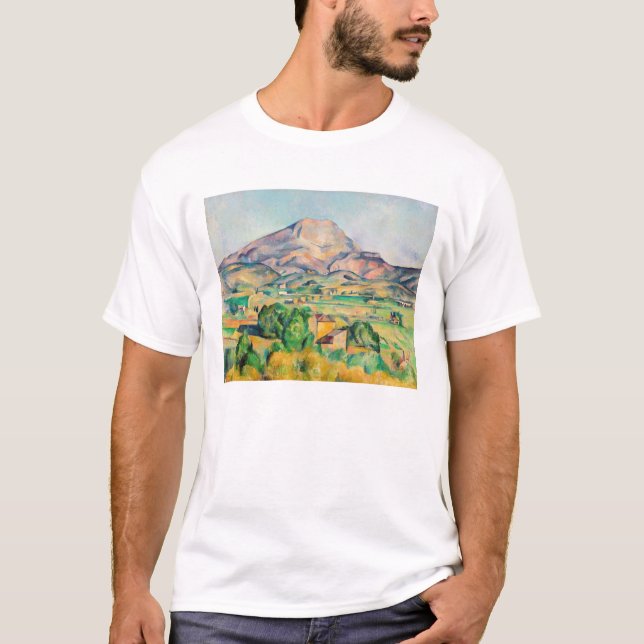 Camiseta Paul Cezanne - Mont Sainte-Victoire (Frente)