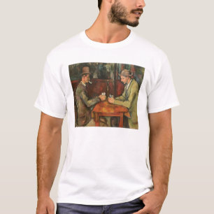 Camiseta Paul Cezanne Os Jogadores De Cartão 1893-96